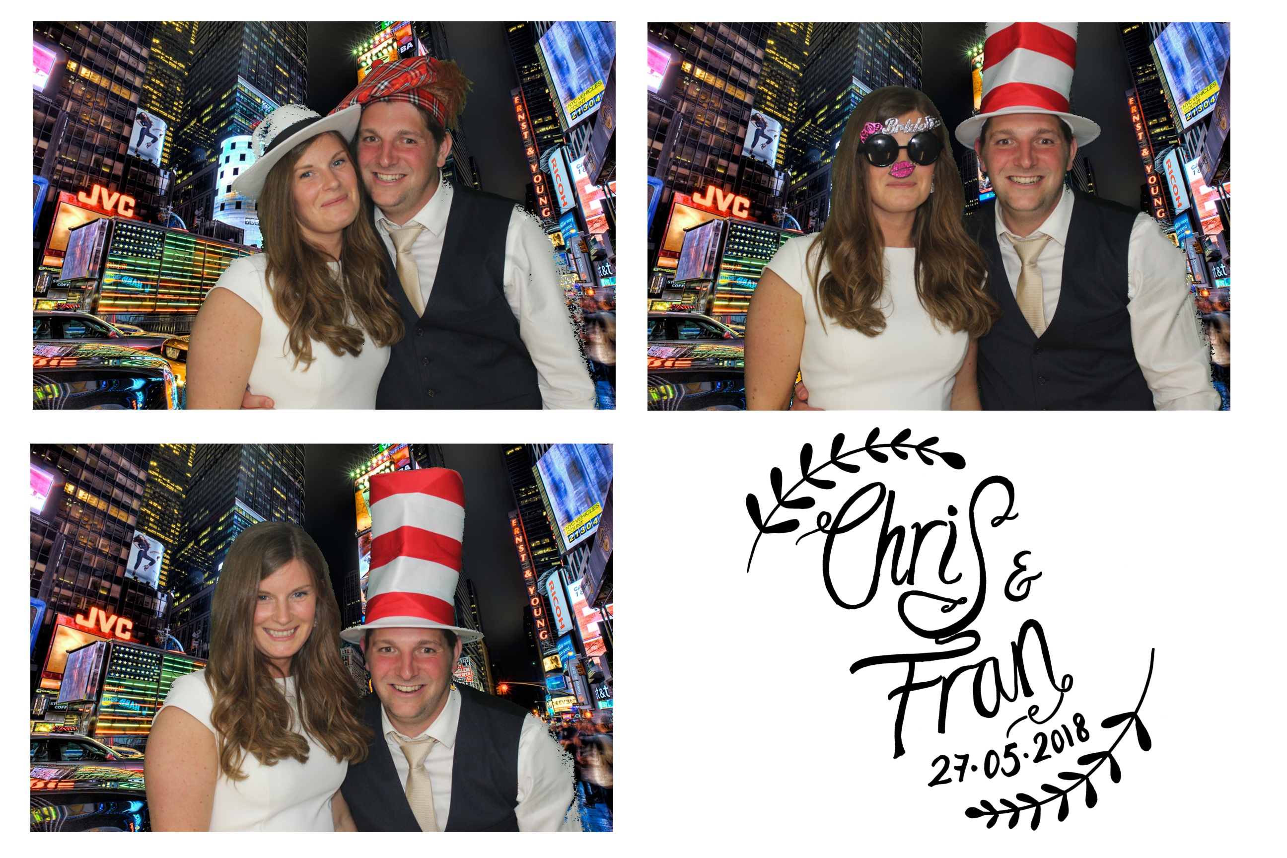 Chris & Fran | View more photos from the event at images.mobile-photo-booth.com/u/MobilePhotoBoothUK/Chris-Fran